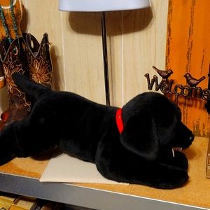 Cabelas black lab plush